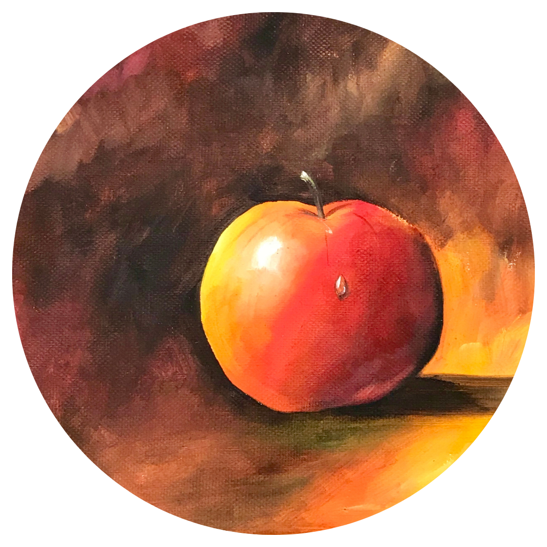 Appeltje schilderen